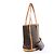 Borsa a tracolla Louis Vuitton Bucket GM Monogram Canvas in marrone Beige - vista 5