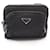 Saffiano Zaino/Borsa Prada con logo Triangle e imbracatura Nero  - vista 1