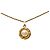 Collana con pendente placcato oro Chanel D'oro
