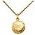 Collana con pendente placcato oro Chanel D'oro - vista 2