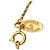 Collana con pendente placcato oro Chanel D'oro - vista 3