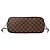 Neverfull Borsa Tote Louis Vuitton Damier da Donna Marrone Damier ebene - vista 3