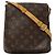Borsa a tracolla corta Louis Vuitton Musette Salsa Marrone Monogramma