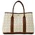 Hermès Borsa Tote Hermes Garden Party PM Marrone - vista 2