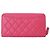 Chanel Matelassé Damen Langbrieftasche Pink - Ansicht 2