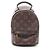 Zaino Mini Palm Springs Louis Vuitton Marrone Nero Monogramma