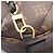 Zaino Mini Palm Springs Louis Vuitton Marrone Nero Monogramma - vista 6