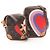 Set Louis Vuitton Panam Borsa a Tracolla Game On Monogram Marrone Multicolore Monogramma