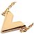 Bracciale Essential V Charm Louis Vuitton D'oro - vista 3