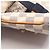 Borsa Tote Louis Vuitton Plan Soleil Cabas PM Bianco Blu navy - vista 11