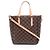 Louis Vuitton Belmont NV BB Venus 2-Way Tote Bag Braun Pink Damier ebene
