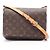 Borsa a tracolla Louis Vuitton Musette Tango Short Strap Monogram Marrone Monogramma