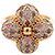 Anello Rotondo Louisa Louis Vuitton Rosa D'oro