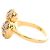 Anello Rotondo Louisa Louis Vuitton Rosa D'oro - vista 2