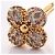 Anello Rotondo Louisa Louis Vuitton Rosa D'oro - vista 7