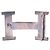 Hermès Hermes Touareg H-Belt Gürtelschnalle Accessoire Silber - Ansicht 2