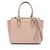 Borsa 2-way in pelle rosa Prada