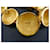 Dior Halskette mit Hammerschlag-Kugeln Golden  - Ansicht 10