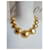 Dior Halskette mit Hammerschlag-Kugeln Golden  - Ansicht 11