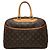 Borsa Louis Vuitton Monogram Deauville M47270 Marrone Monogramma