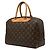 Borsa Louis Vuitton Monogram Deauville M47270 Marrone Monogramma - vista 2