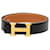 Hermès Cintura Hermes Constance H in pelle Nero/Marrone  - view 1