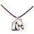 Hermès Collana con pendente Hermes Cheval Horse Argento