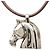 Hermès Collana con pendente Hermes Cheval Horse Argento - vista 2
