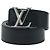 Louis Vuitton Cintura LV Initials Pyramid Belt Nero