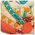 Hermès Hermes Carre 115 Dame de Coeur Schal Beige Orange - Ansicht 3