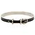 Hermès Bracciale Rigido Hermes Motif Cintura Nero Argento
