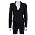Dolce & Gabbana Black Wool Blend Fitted Jacket Sz.40 Pre-owned