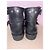 Golden Goose Botas moteras de cuero negras con hebillas Negro - vista 15