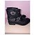 Golden Goose Botas moteras de cuero negras con hebillas Negro - vista 9