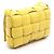 Bottega Veneta Borsa a tracolla Small Padded Cassette Giallo - vista 2
