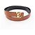Louis Vuitton Ceinture LV Initials Madeleine Reversible Leather Belt Braun Schwarz - Ansicht 5