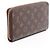 Cartera larga redondeada Louis Vuitton Zippy Organizer Monogram Castaño Monograma - vista 2
