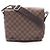 Borsa a tracolla Louis Vuitton District PM NM Marrone Nero Damier ebene