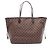 Borsa Tote Louis Vuitton Neverfull GM Damier Ebene Marrone