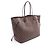 Borsa Tote Louis Vuitton Neverfull GM Damier Ebene Marrone - vista 2