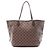 Borsa Tote Louis Vuitton Neverfull MM Marrone Damier ebene
