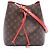 Néonoé Borsa a tracolla Louis Vuitton NeoNoe Marrone Rosso Monogramma