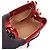 Gucci Ophidia Kleine Bucket 2-Way Handtasche Rot Marineblau - Ansicht 3