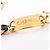 Chanel Coco Mark Medal Kettengürtel Schwarz Golden - Ansicht 5