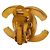 Timeless Orecchini vintage Chanel Coco Mark Turnlock Motif D'oro - vista 2