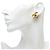 Timeless Orecchini vintage Chanel Coco Mark Turnlock Motif D'oro - vista 4
