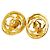 Timeless Orecchini vintage Chanel Coco Mark D'oro
