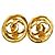 Timeless Orecchini vintage Chanel Coco Mark D'oro - vista 2