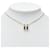 Hermès Collier pendentif Hermes Pop H Chain Noir Doré  - vue 7
