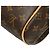 Borsa Louis Vuitton Monogram Montorgueil PM Marrone Monogramma - vista 6